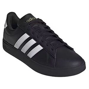 Adidas Men's Grand Court 2.0 Cloud Foam Black Sneakers